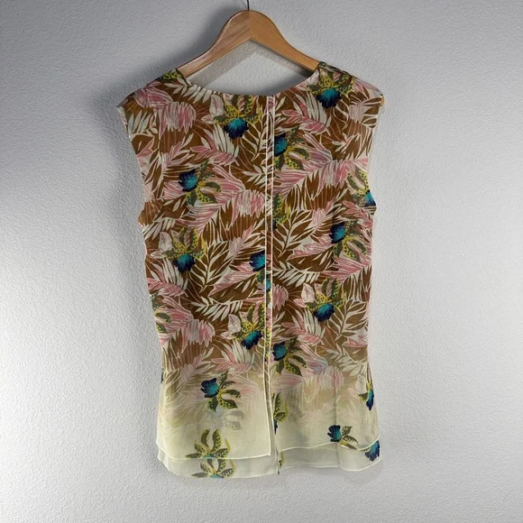 Cabi Parlor Tropical Print Top Sz M‎ - Picture 6 of 6